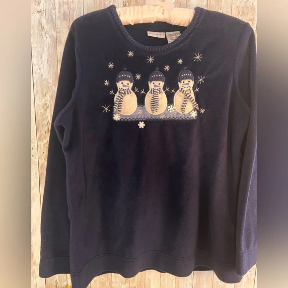 Holiday Fleece Sweatshirt - Picture 1 of 4